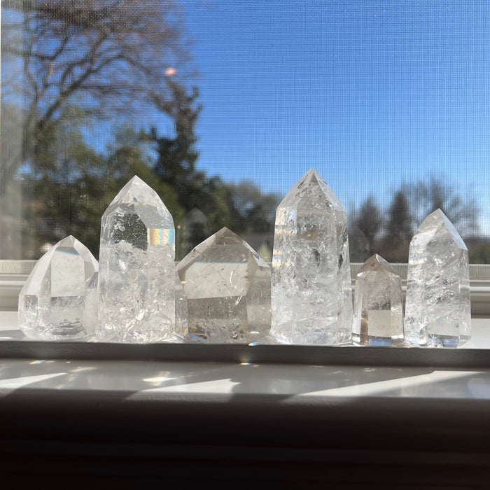 CLEAR QUARTZ POINT #5