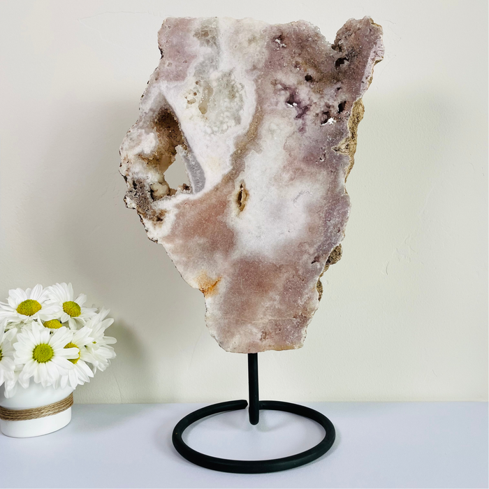 PINK AMETHYST + SLAB #1