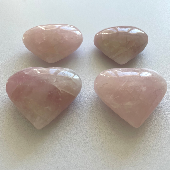 ROSE QUARTZ + HEART + SMALL