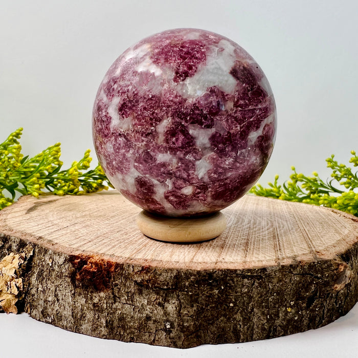 PINK TOURMALINE + SPHERE