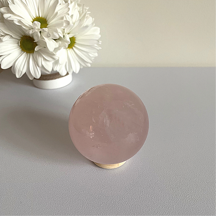 ROSE QUARTZ SPHERE