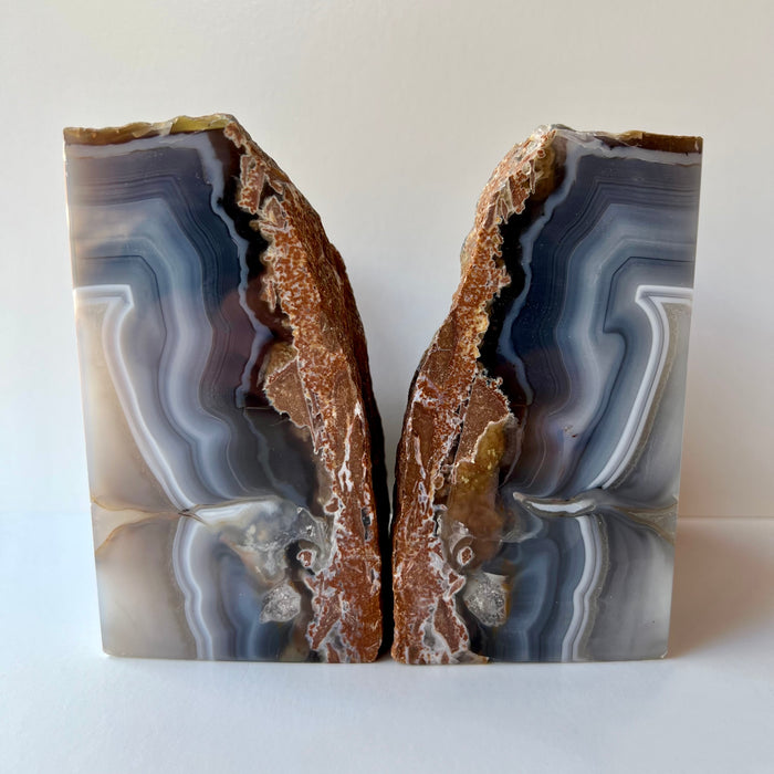 AGATE BOOKENDS #4