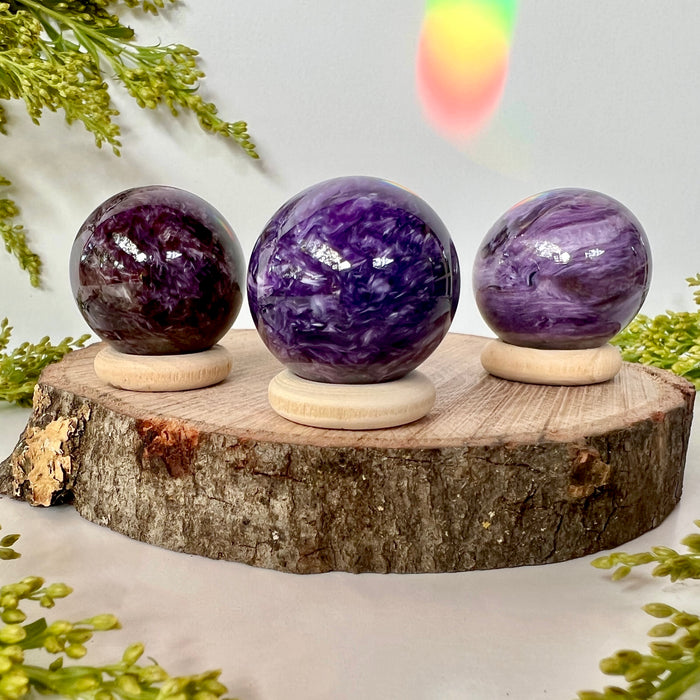 CHAROITE SPHERE