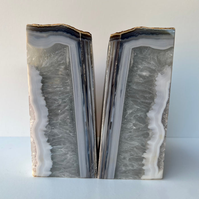 AGATE BOOKENDS #1