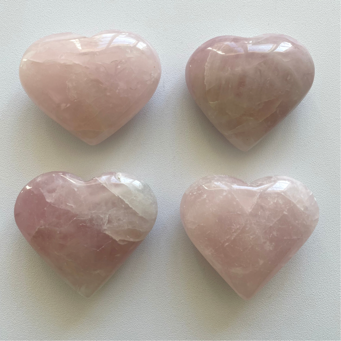 ROSE QUARTZ + HEART + SMALL