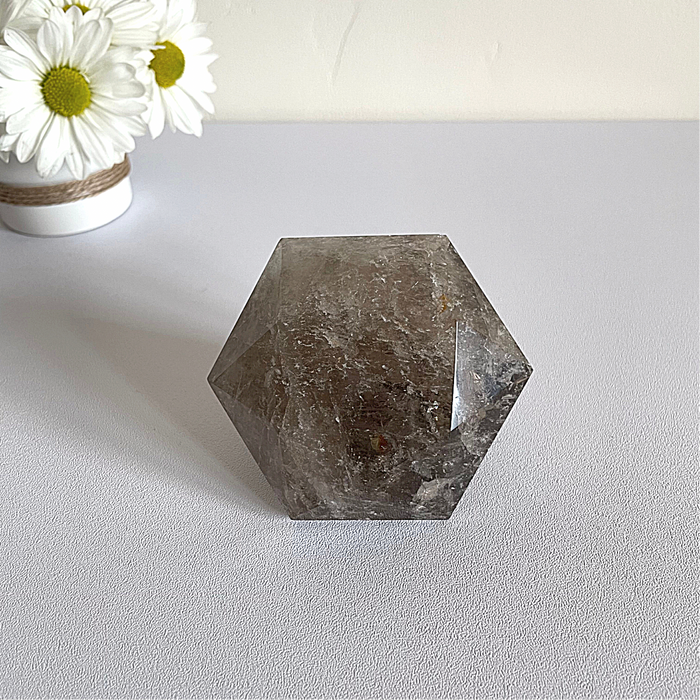 SMOKEY QUARTZ + DIAMOND #2