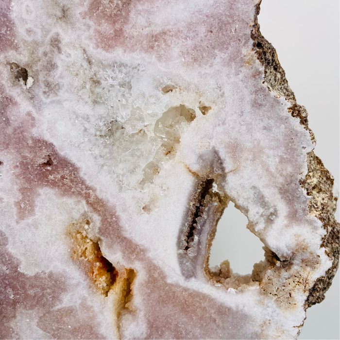 PINK AMETHYST + SLAB #1