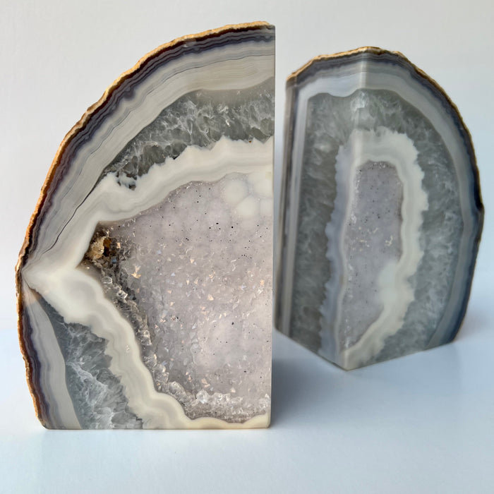 AGATE BOOKENDS #1