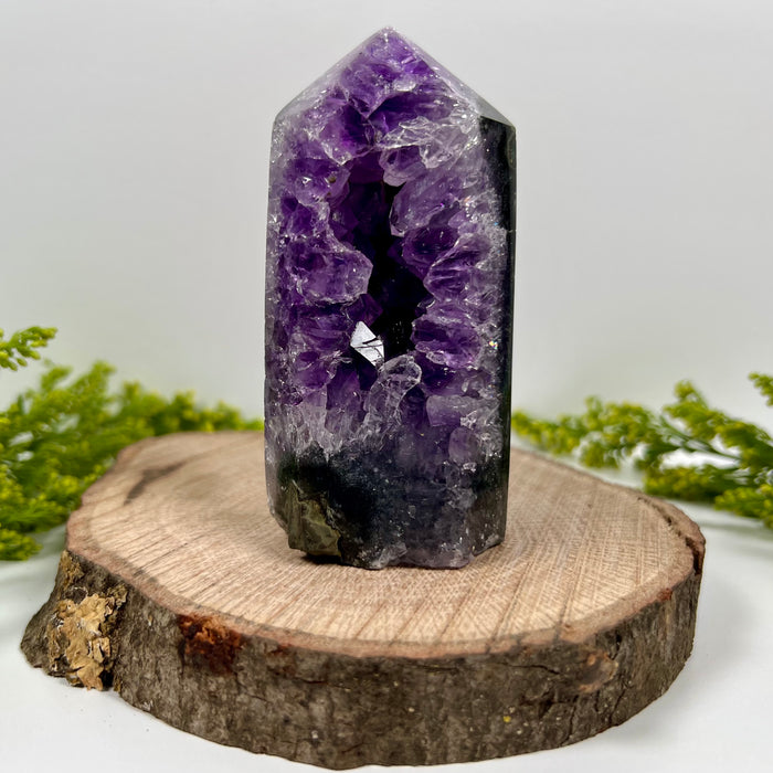 AMETHYST AGATE POINT #8