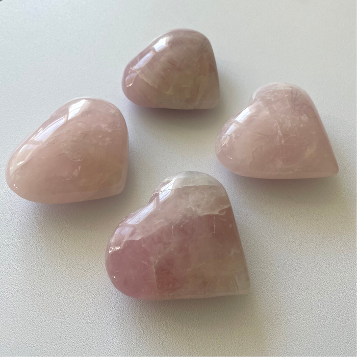 ROSE QUARTZ + HEART + SMALL