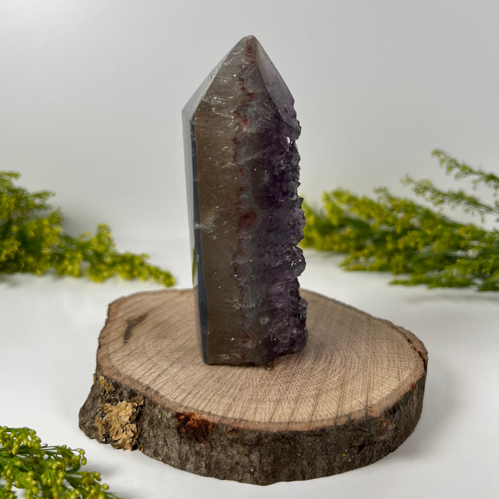 AMETHYST AGATE POINT #3