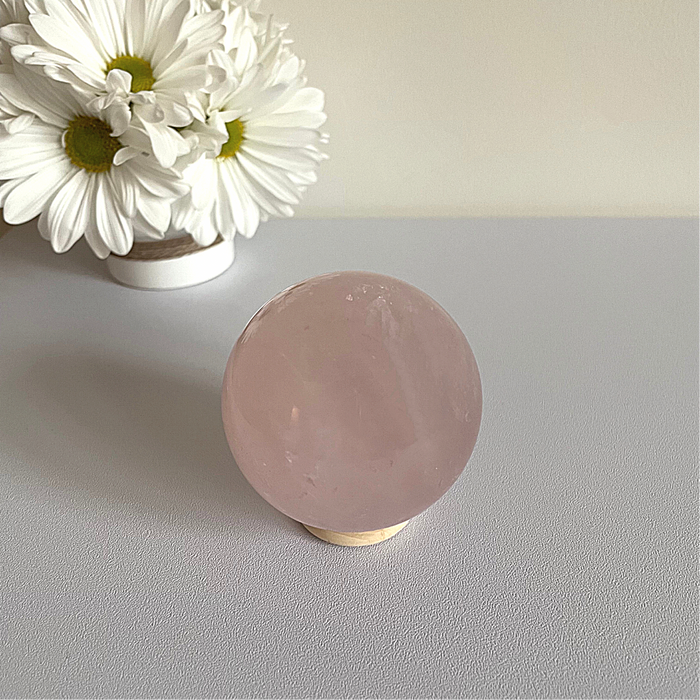 ROSE QUARTZ SPHERE