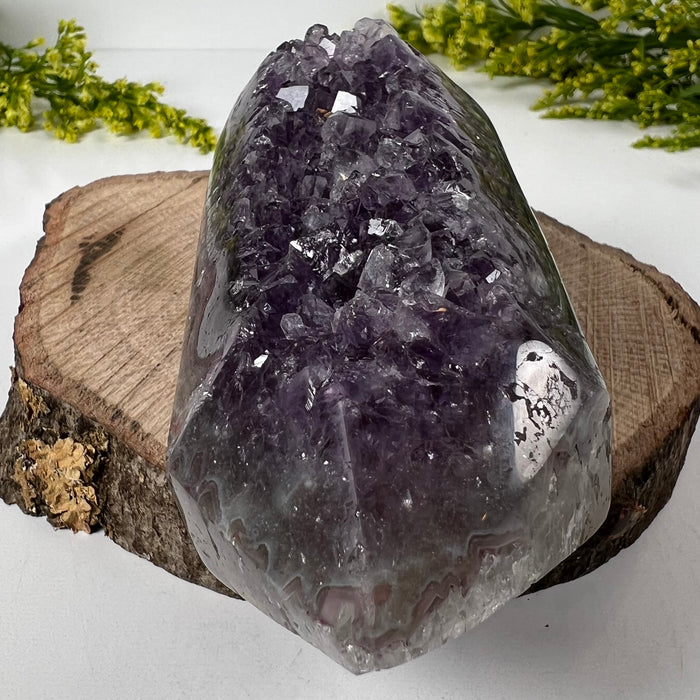 AMETHYST AGATE POINT #3