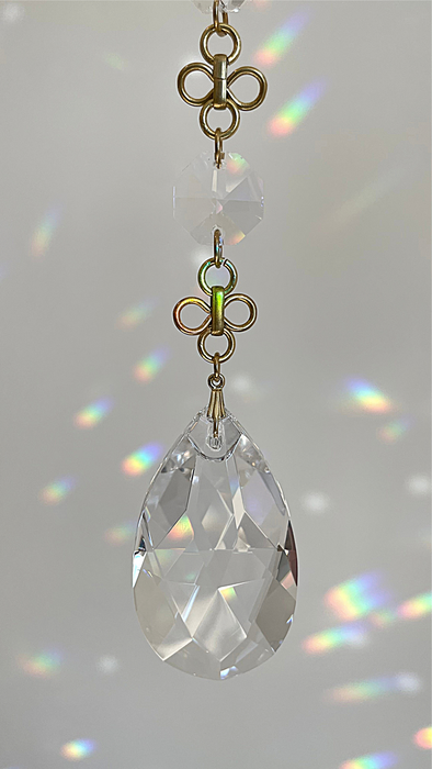 AURA CRACKLE SPHERE SUN CATCHER #2