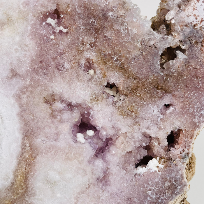 PINK AMETHYST + SLAB #1