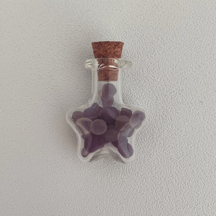 GRAPE AGATE + MINI STAR