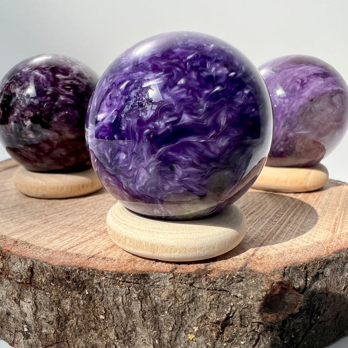 CHAROITE SPHERE