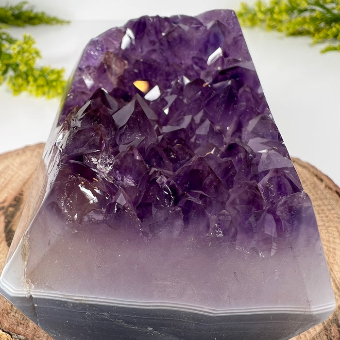 AMETHYST AGATE POINT #4