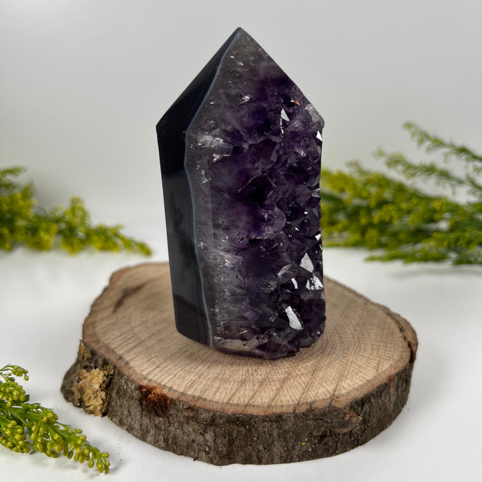 AMETHYST AGATE POINT #2