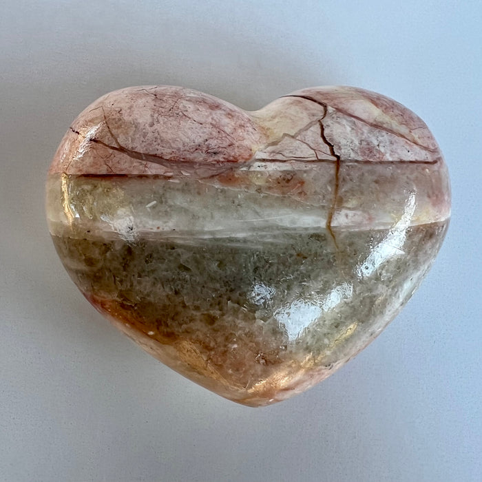 PINK MARBLE HEART