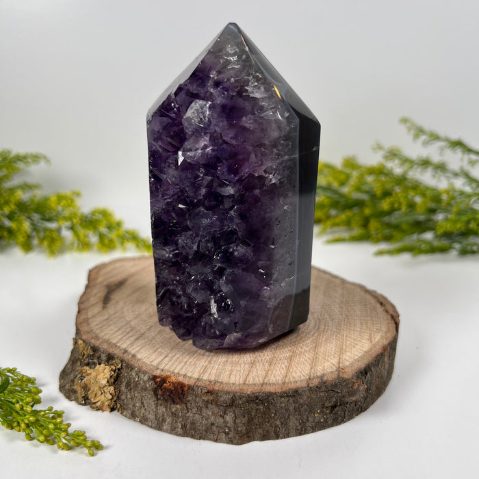 AMETHYST AGATE POINT #2