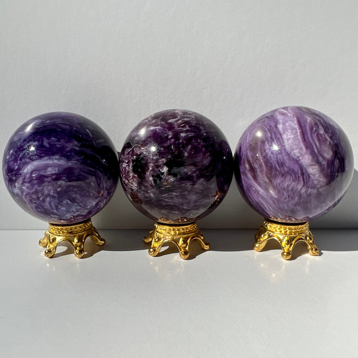 CHAROITE SPHERE