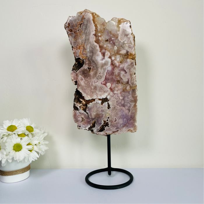 PINK AMETHYST + SLAB #2