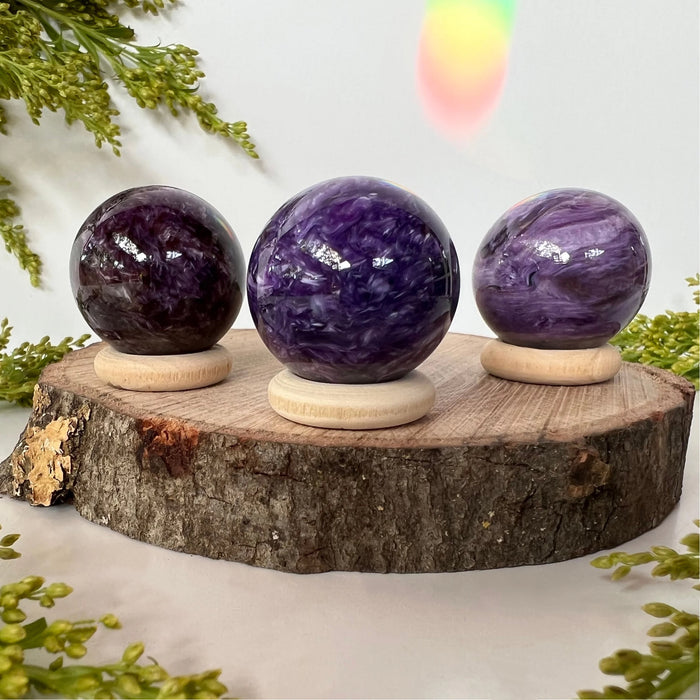 CHAROITE SPHERE