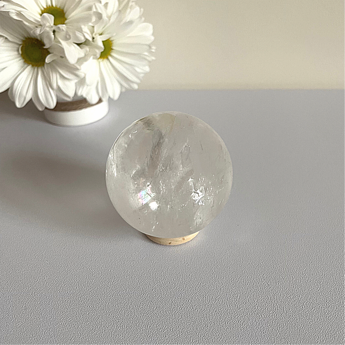 CLEAR QUARTZ SPHERE + MEDIUM #3