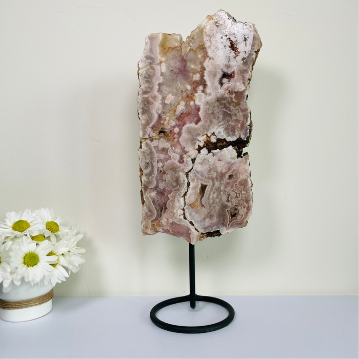 PINK AMETHYST + SLAB #2